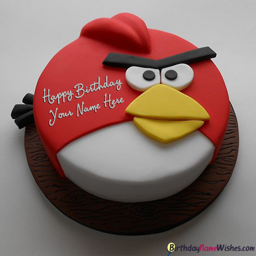 Angry Birds Birthday Cake For Brother Name Generator