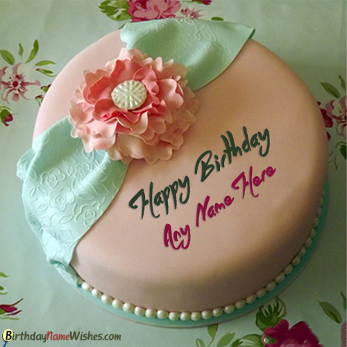 Beautiful Best Birthday Cake For Girls Name Editor