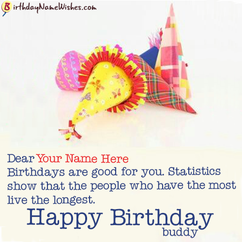 Funny Birthday Wishes For Friend With Name Writing