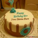 Best Online Name Birthday Cake Maker For Brother
