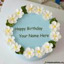Latest Simple Cake Designs For Birthday With Name Generator