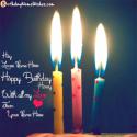 Romantic Birthday Wishes For Lovers With Name Editing