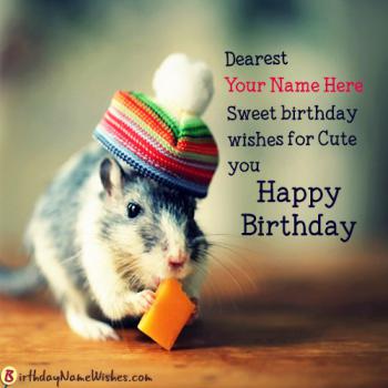 HD Birthday Wishes With Name Maker