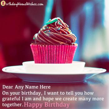 Magical Birthday Wishes With Name Editor Online